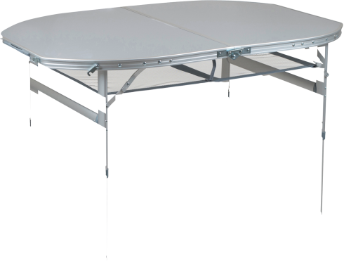 Bo-Camp Koffermodell Alu Campingtisch Premium höhenverstellbar 2 Stufen 120 x 80 cm - Klapptische