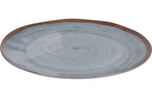 Bo-Camp Melamin Essteller 4er-Set grau / braun - Teller