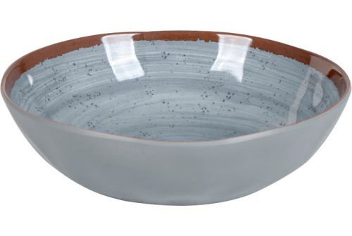 Bo-Camp Melamin Schüssel Set 4 Stück grau / braun - Schüsseln & Schalen