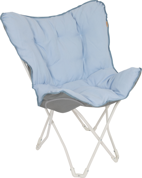Bo-Camp Pastel Murat M Schmetterlingsstuhl blau - Relaxsessel