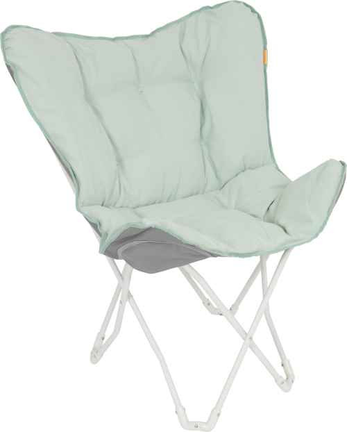 Bo-Camp Pastel Murat M Schmetterlingsstuhl grün - Relaxsessel