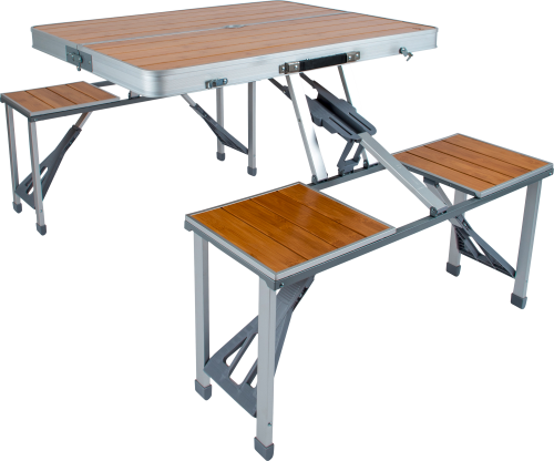Bo-Camp Picknicktisch Bambus klappbar 4 Personen - Picknicktische