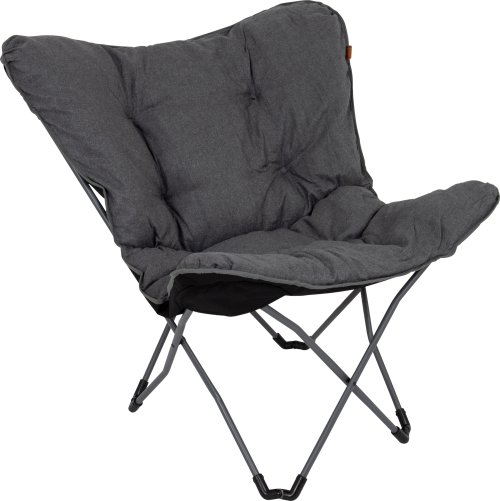 Bo-Camp Redbrigde L Urban Outdoor Schmetterlingsstuhl Stahl grau - Faltstühle