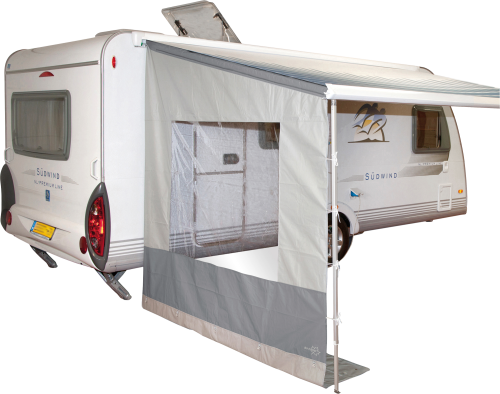 Bo-Camp Seitenwand Universal für Vorzelt 225 cm Länge - Markisenvorzelte & Wände