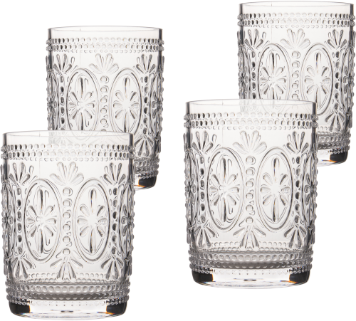 Bo-Camp Sicilian Wasserglas 450 ml 4 Stück - Gläser