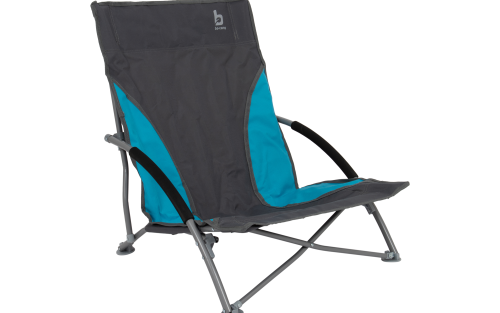 Bo-Camp Strandstuhl Kompakt Saint-Malo Blau/Grau - Strandstühle