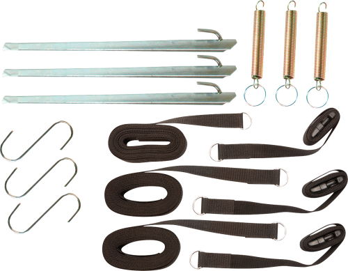 Bo-Camp Sturmgurt-Set universal 12-tlg. - Zeltheringe & Abspannmaterial