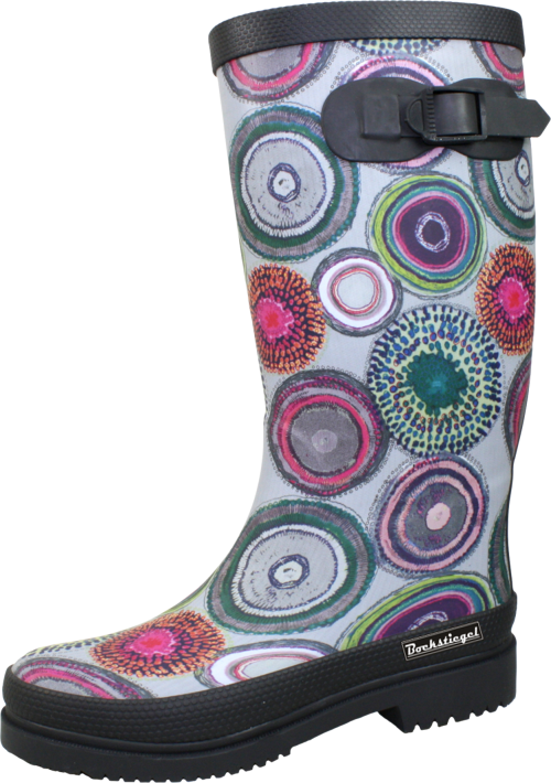 Bockstiegel Anja Damen Gummistiefel multi bunt 39 - Damenschuhe