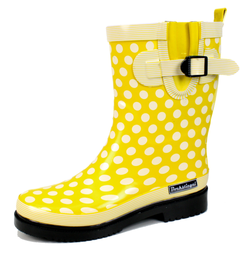 Bockstiegel Dorin Damen Gummistiefel gelb multi 38 - Damenschuhe