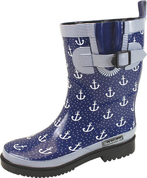 Bockstiegel Marleen Damen Gummistiefel dunkelblau   42 - Damenschuhe