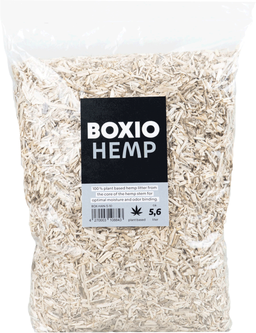 Boxio Hanfstreu für Trenntoilette 5,6 Liter Lavendel - Toilettenbeutel & Toilettenzubehör