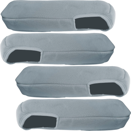 Bremer-Sitzbezüge Typ 1 Armlehnenbezug 4 Stück für Ducato / Boxer / Jumper grau - Sitzbezüge