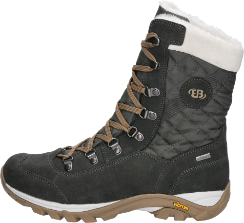 Brütting Fenella High Damen Winterstiefel dunkelbraun 37 - Damenschuhe