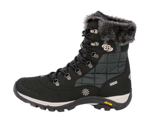 Brütting Himalaya Damen Winterstiefel schwarz 36 - Damenschuhe
