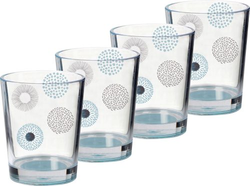 Brunner Acryl Trinkglas Deep Sea 300 ml 4er Set - Gläser