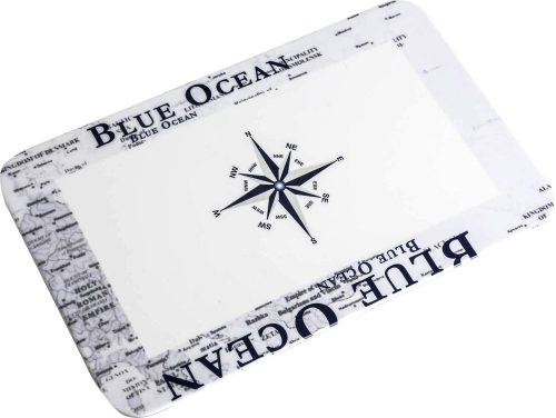 Brunner Blue Ocean Schneidebrett 23,5 x 14,5 cm weiß - Schneidebretter