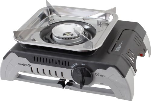 Brunner Devil 450 1-flammiger Kartuschen-Gaskocher inkl. Transportkoffer - Kartuschenkocher