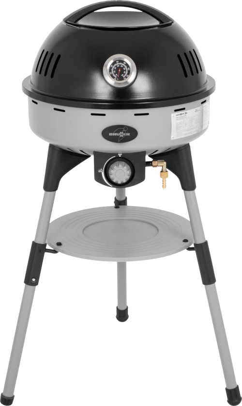 Brunner Devil BBQruiser HT reversible Grid Gas Outdoorgrill  tragbar 30 mbar - Gasgrills