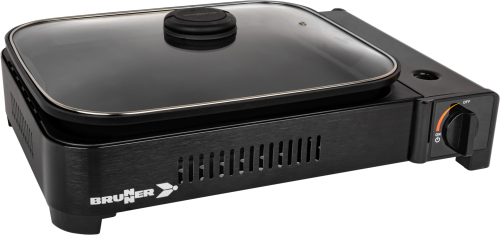 Brunner Devil Megagrill Tischgrill / Campinggrill 46 x 34,5 x 10 cm / 2200 W - Kartuschengrills