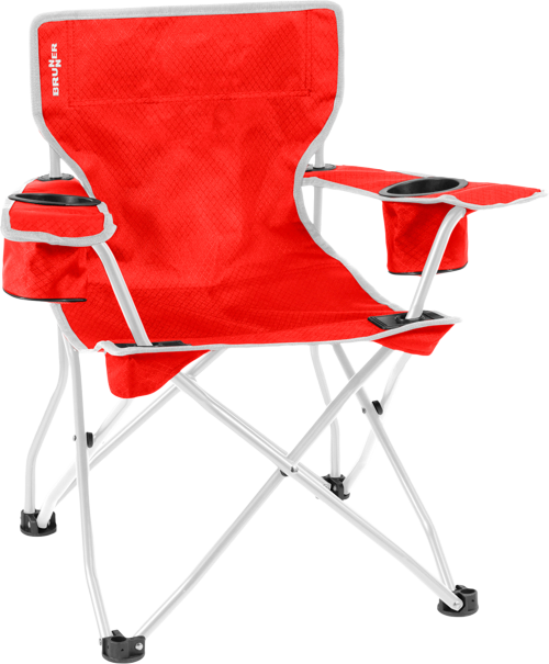 Brunner Faltstuhl / Campingstuhl Action Kids Equiframe für Kinder rot - Kinderstühle