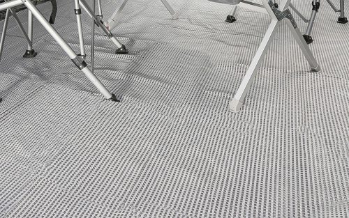 Brunner Kinetic 600 Zeltteppich 250 x 600 cm Grau - Vorzeltteppich & Zeltboden