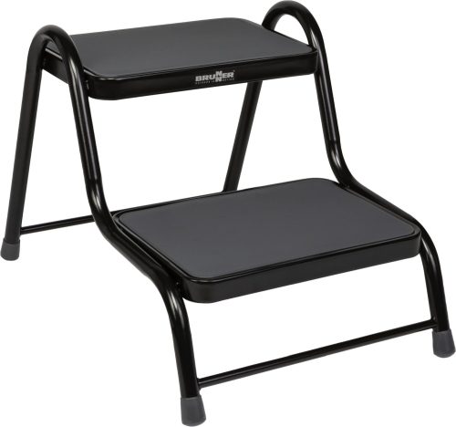 Brunner King Double Step Doppeltrittstufe schwarz - Leitern