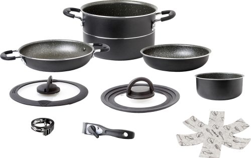 Brunner Ø 24 cm Pirate Vacublock Kochtopfset 8-tlg. - Kochgeschirr-Sets