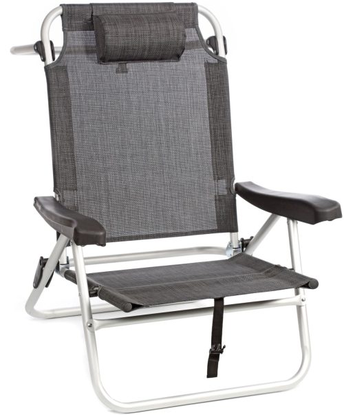 Brunner Siren Strandstuhl dunkelgrau - Strandstühle