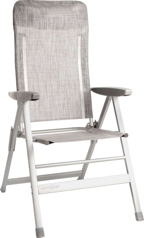 Brunner Skye Klapp-Vierbein-Stuhl mit verstellbarer Rückenlehne Grau - Klappstühle