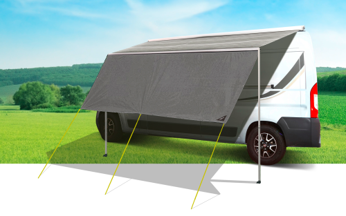 Brunner Sunny View Sonnensegel 340 x 190 cm grau  - Sonnensegel & Vordächer