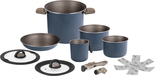 Brunner Topfset Torralta 9-teilig Ø 22 cm - Kochgeschirr-Sets