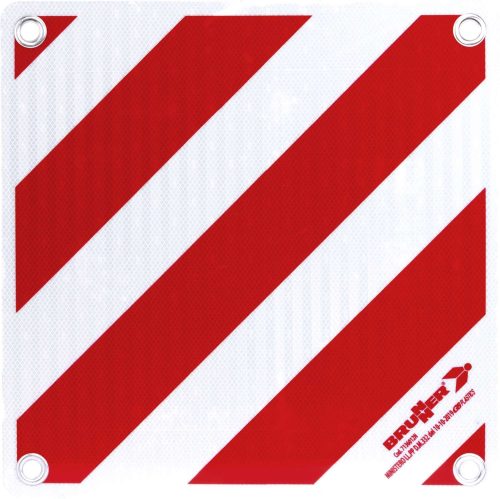 Brunner Zebra Warnschild Aluminium Italien - sonstiges Sicherheitszubehör