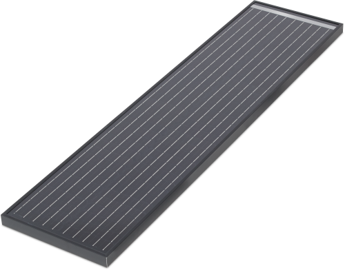 Büttner Dometic Solarmodul MT 75 MC-80K Slim Short Power Black Line 75 W - Solarmodule