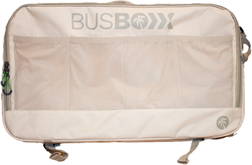 BusBoxx Fenstertasche windowBOXX 50 Liter Desert passend für California Beach / Multivan mit Sonnenrollo  - Organizer und Taschen