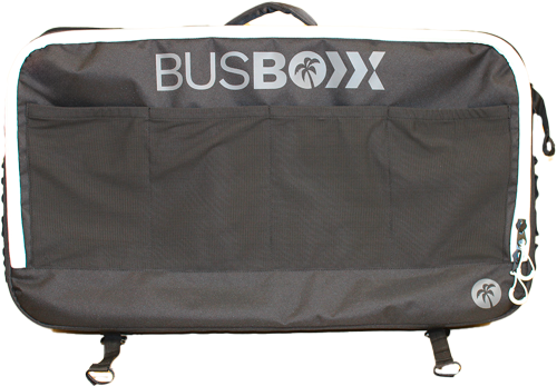 BusBoxx Fenstertasche windowBOXX 50 Liter Solid Black passend für California Beach / Multivan mit Sonnenrollo  - Organizer und Taschen
