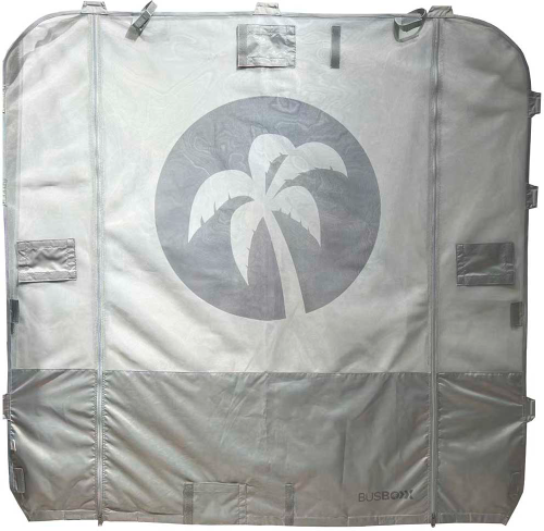 BusBoxx Moskitonetz Kofferraum für Ford Tourneo Custom / Transit Custom Modell V362 Grau - Insektenabwehr & Mückenschutz