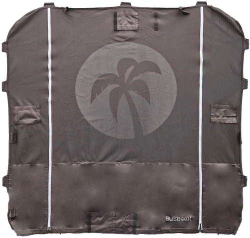 BusBoxx Moskitonetz Kofferraum für Ford Tourneo Custom / Transit Custom Modell V362 Solid Black - Insektenabwehr & Mückenschutz