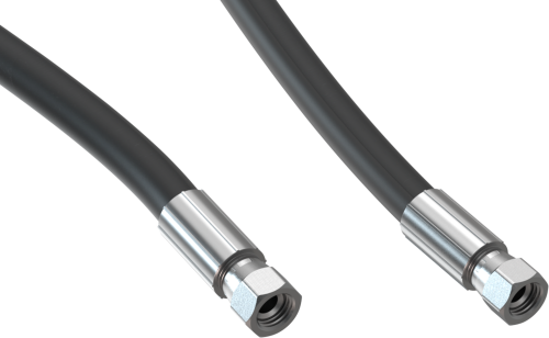 CAMPKO 67R-01 Class 1 LPG Füllschlauch 0,50 m Hochdruck 30 bar gerade - Hochdruckschläuche