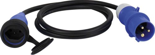 CEE-Adapterleitung 3-polig auf SEV-Kupplung (Schweiz) 1,5 m - CEE-Stecker & -Adapter von AS-Schwabe