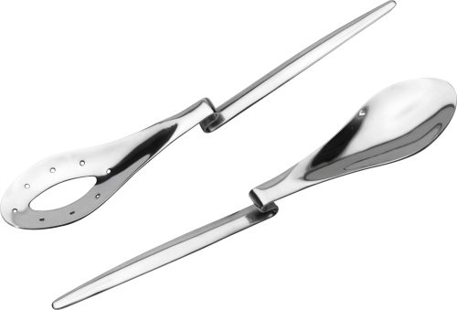 CHG Salatbesteck mit Knick - Trekkinggeschirr