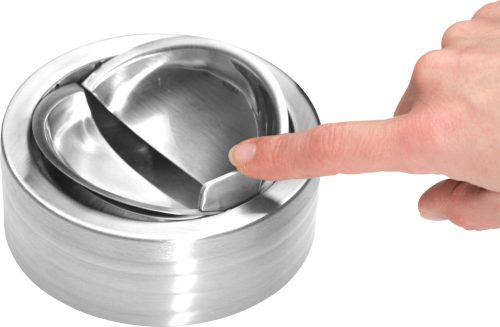 CHG Windaschenbecher Edelstahl - Abfallbehälter