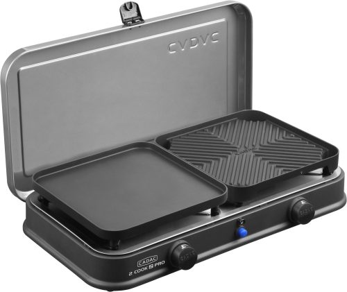Cadac 2 Cook 2 Pro Deluxe 2-flammiger Gaskocher / Grill 50 mbar - Gaskocher von Cadac Dometic