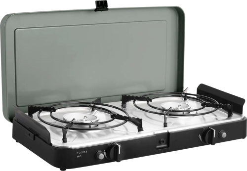 Cadac 2 Cook 3 Pro Stove Gaskocher 2-flammig 50 mbar - Gaskocher von Cadac Dometic