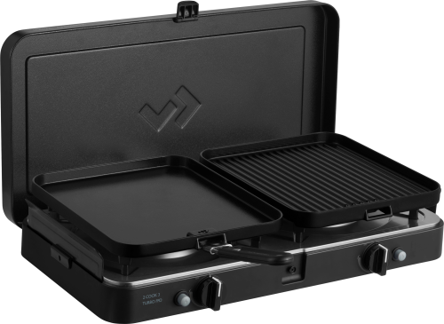 Cadac 2 Cook 3 Turbo FFD Deluxe Gaskocher 2-flammig 50 mbar - Gaskocher von Cadac Dometic