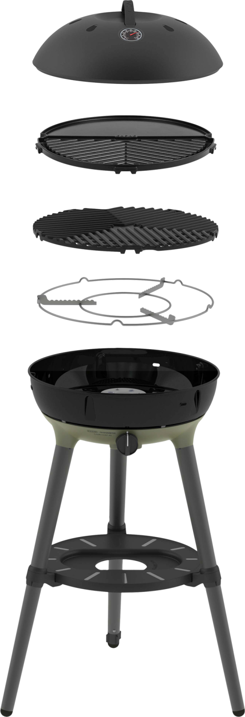 Cadac Carri Chef 40 BBQ Grill2Braai Combo Grill 50 mbar schwarz - Gasgrills von Cadac Dometic