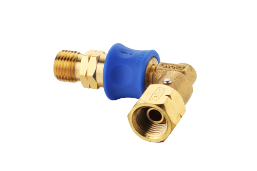 Cadac Quick Release Schnellkupplung für Gasgrill Schlauch 90-Grad Winkel - Gasadapter und -kupplung von Cadac Dometic