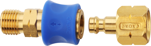 Cadac Quick Release Schnellkupplung für Gasgrill Schlauch gerade - Gasadapter und -kupplung von Cadac Dometic