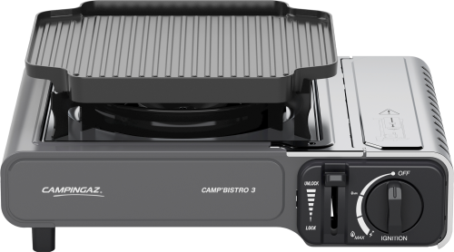 Campingaz Camp'Bistro 3 Gaskocher mit Grillplatte 2200 Watt - Gaskocher