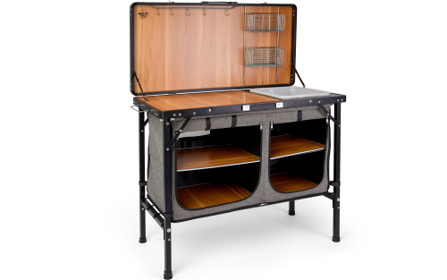 Camplife Capri Deluxe Küchenbox mit Deckel - Campingküchen