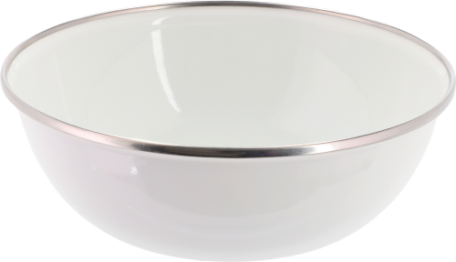 Camplife Emaille Schale 500 ml weiß - Schüsseln & Schalen